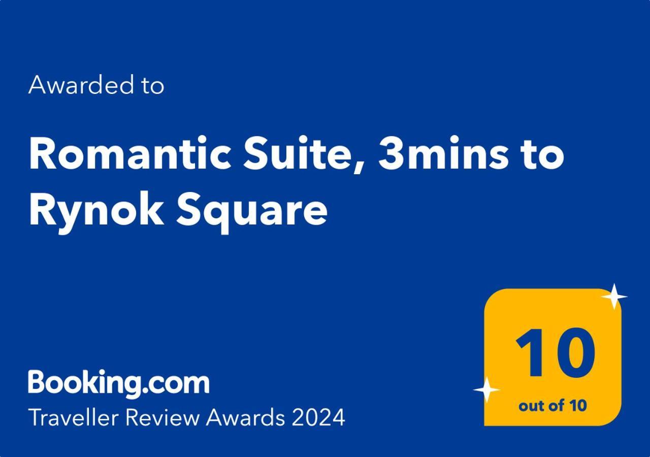 Romantic Suite, 3mins To Rynok Square Apartment Lviv